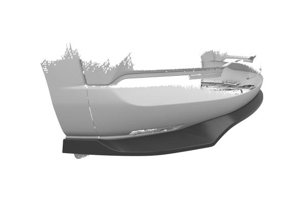 CSR Frontspoiler | Cup-Spoilerlippe mit ABE für Mazda CX-30 CSL742-S strukturiert schwarz matt (keine Lackierung erforderlich)