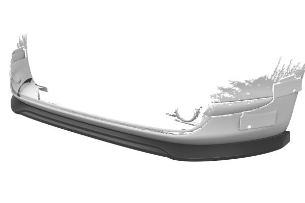 CSR Frontspoiler | Cup-Spoilerlippe mit ABE für Fiat 500 CSL749-C Carbon Look Hochglanz (keine Lackierung erforderlich)