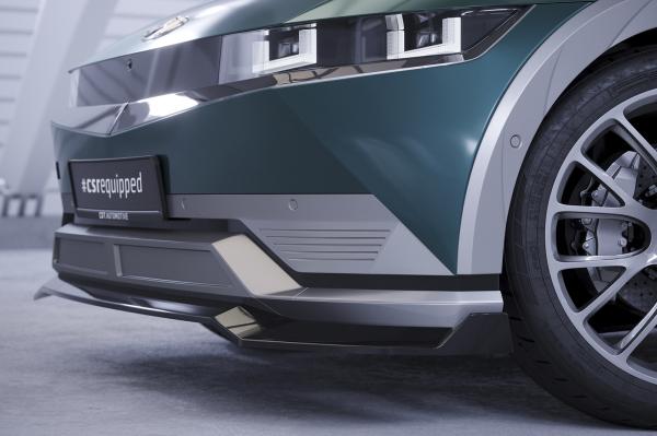 CSR Frontspoiler | Cup-Spoilerlippe mit ABE für Hyundai Ioniq 5 CSL750-G Glossy schwarz Hochglanz (keine Lackierung erforderlich)