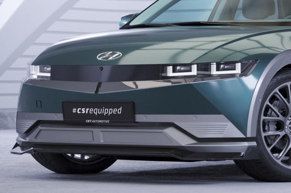 CSR Frontspoiler | Cup-Spoilerlippe mit ABE für Hyundai Ioniq 5 CSL750-G Glossy schwarz Hochglanz (keine Lackierung erforderlich)