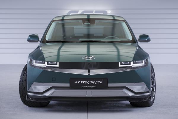 CSR Frontspoiler | Cup-Spoilerlippe mit ABE für Hyundai Ioniq 5 CSL750-G Glossy schwarz Hochglanz (keine Lackierung erforderlich)