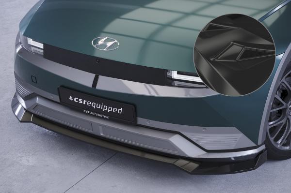 CSR Frontspoiler | Cup-Spoilerlippe mit ABE für Hyundai Ioniq 5 CSL750-G Glossy schwarz Hochglanz (keine Lackierung erforderlich)