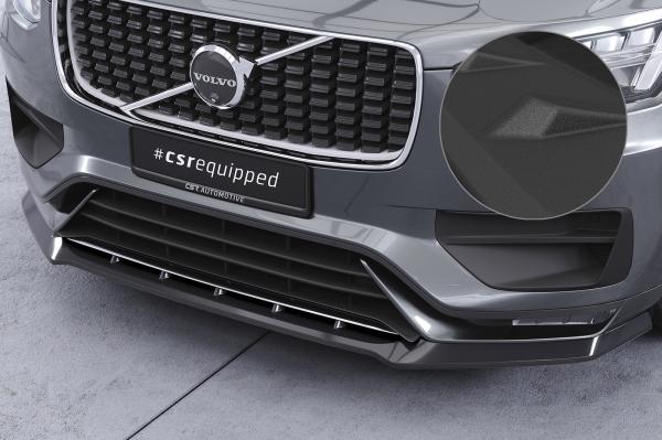 CSR Frontspoiler | Cup-Spoilerlippe mit ABE für Volvo XC 90 (2. Gen) CSL752-S strukturiert schwarz matt (keine Lackierung erforderlich)