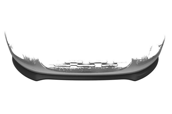 CSR Frontspoiler | Cup-Spoilerlippe mit ABE für Fiat Panda 3 (Typ 312/319) CSL753-G Glossy schwarz Hochglanz (keine Lackierung erforderlich)