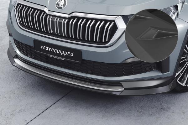 CSR Frontspoiler | Cup-Spoilerlippe mit ABE für Skoda Kodiaq CSL759-L Lackierung erforderlich (unlackiert roh)
