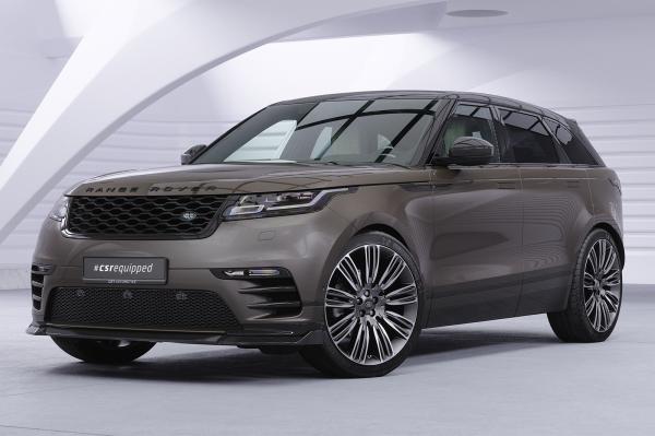 CSR Frontspoiler | Cup-Spoilerlippe mit ABE für Land Rover Range Rover Velar (L560) CSL760-S strukturiert schwarz matt (keine Lackierung erforderlich)