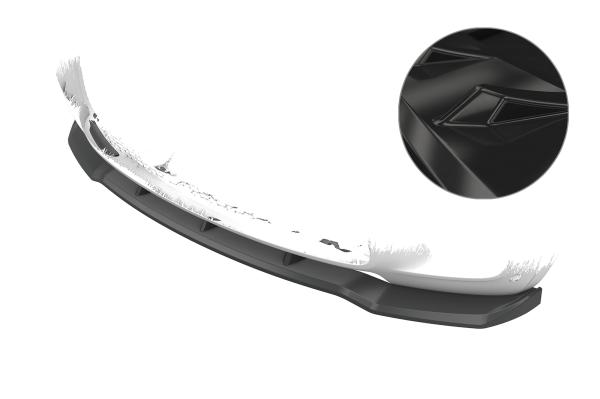CSR Frontspoiler | Cup-Spoilerlippe mit ABE für BMW X5 E70 CSL764-G Glossy schwarz Hochglanz (keine Lackierung erforderlich)