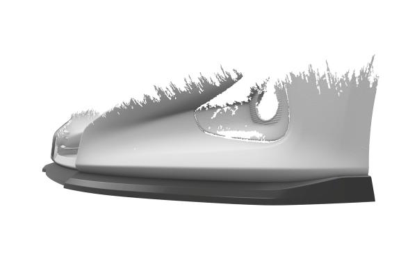 CSR Frontspoiler | Cup-Spoilerlippe mit ABE für Toyota Yaris (XP21) CSL765-G Glossy schwarz Hochglanz (keine Lackierung erforderlich)