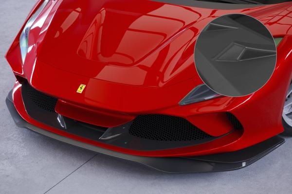 CSR Frontspoiler | Cup-Spoilerlippe mit ABE für Ferrari F8 Tributo / Spider CSL767-L Lackierung erforderlich (unlackiert roh)