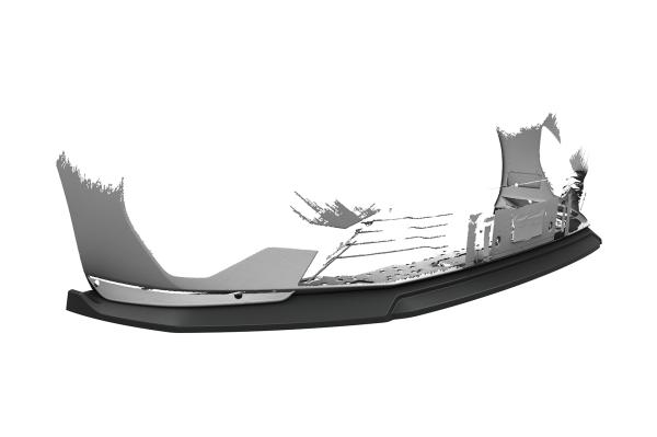 CSR Frontspoiler | Cup-Spoilerlippe mit ABE für Peugeot 308 (P51) GT CSL772-G Glossy schwarz Hochglanz (keine Lackierung erforderlich)