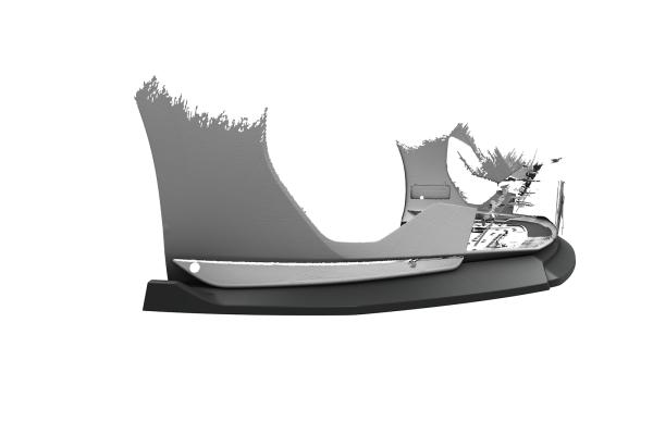 CSR Frontspoiler | Cup-Spoilerlippe mit ABE für Peugeot 308 (P51) GT CSL772-G Glossy schwarz Hochglanz (keine Lackierung erforderlich)