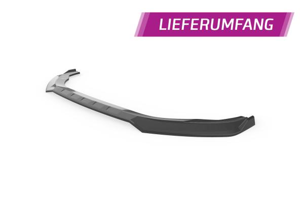 CSR Frontspoiler | Cup-Spoilerlippe mit ABE für Mini F56 Cooper SE CSL775-C Carbon Look Hochglanz (keine Lackierung erforderlich)
