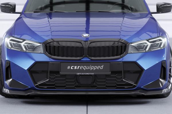CSR Frontspoiler | Cup-Spoilerlippe mit ABE für BMW 3er G20 / G21 CSL778-G Glossy schwarz Hochglanz (keine Lackierung erforderlich)
