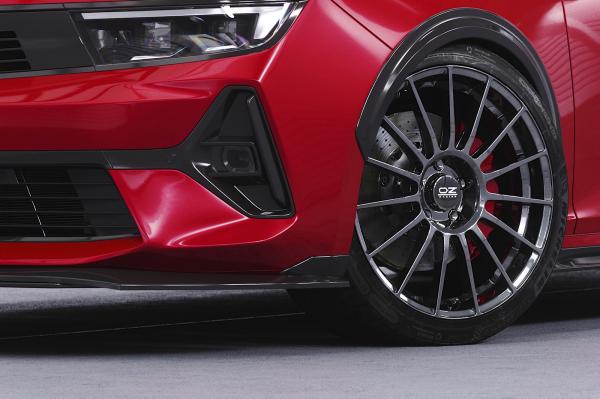 CSR Frontspoiler | Cup-Spoilerlippe mit ABE für Opel Astra L CSL787-C Carbon Look Hochglanz (keine Lackierung erforderlich)