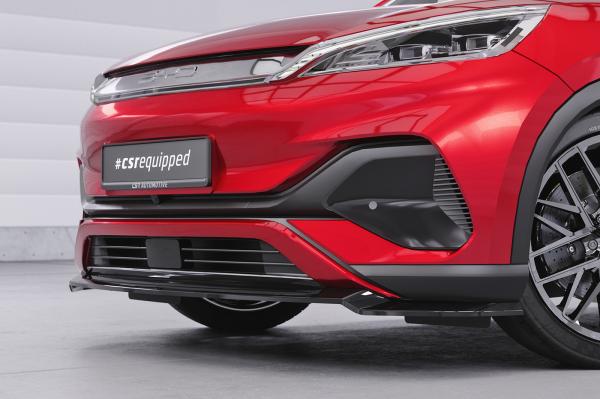 CSR Frontspoiler | Cup-Spoilerlippe mit ABE für BYD Atto 3 CSL794-C Carbon Look Hochglanz (keine Lackierung erforderlich)