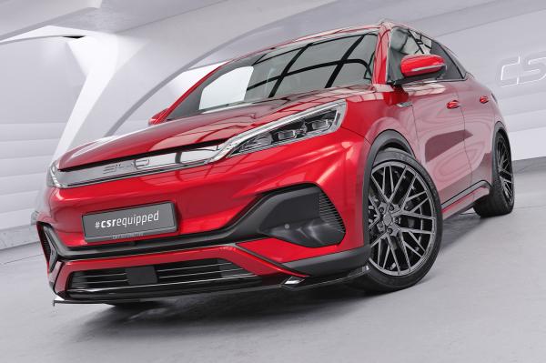 CSR Frontspoiler | Cup-Spoilerlippe mit ABE für BYD Atto 3 CSL794-C Carbon Look Hochglanz (keine Lackierung erforderlich)