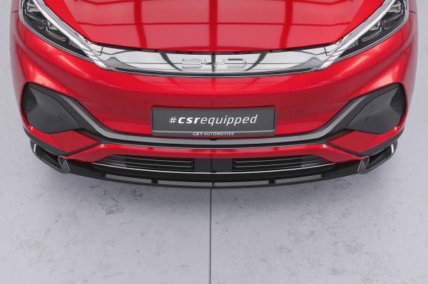 CSR Frontspoiler | Cup-Spoilerlippe mit ABE für BYD Atto 3 CSL794-C Carbon Look Hochglanz (keine Lackierung erforderlich)