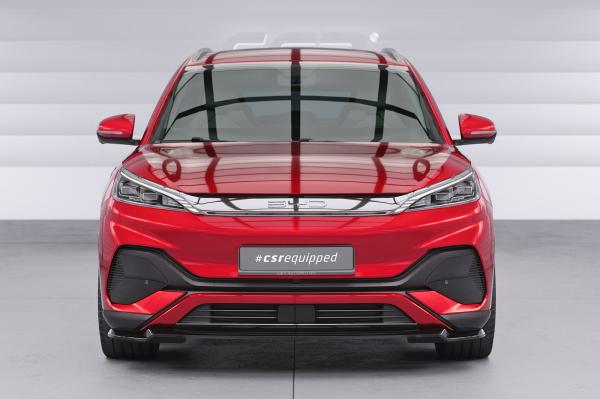 CSR Frontspoiler | Cup-Spoilerlippe mit ABE für BYD Atto 3 CSL794-C Carbon Look Hochglanz (keine Lackierung erforderlich)