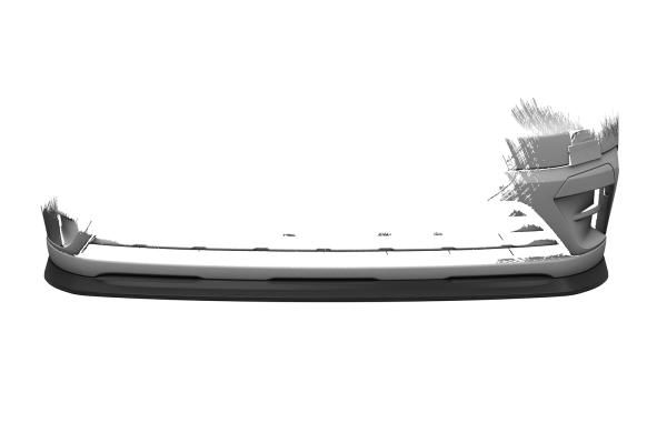 CSR Frontspoiler | Cup-Spoilerlippe mit ABE für Renault Trafic III CSL797-S strukturiert schwarz matt (keine Lackierung erforderlich)