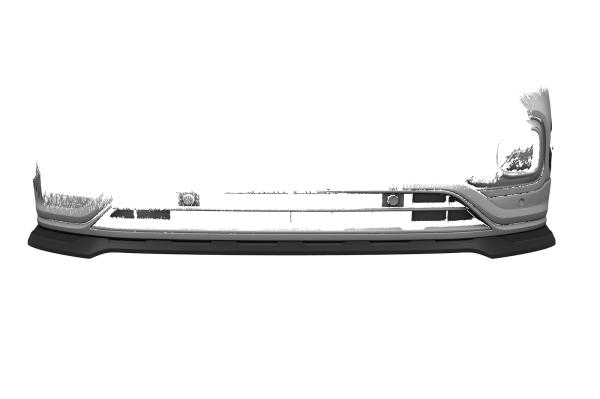 CSR Frontspoiler | Cup-Spoilerlippe mit ABE für VW T-Cross (Typ C1) CSL805-G Glossy schwarz Hochglanz (keine Lackierung erforderlich)