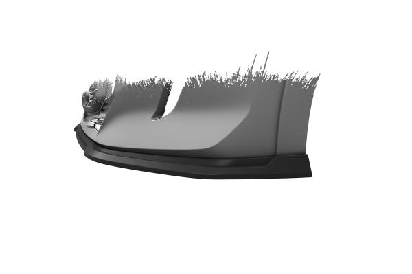 CSR Frontspoiler | Cup-Spoilerlippe mit ABE für Peugeot 208 II GT / GT-Line CSL811-C Carbon Look Hochglanz (keine Lackierung erforderlich)