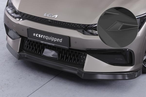 CSR Frontspoiler | Cup-Spoilerlippe mit ABE für Kia EV6 GT / GT-Line CSL814-L Lackierung erforderlich (unlackiert roh)