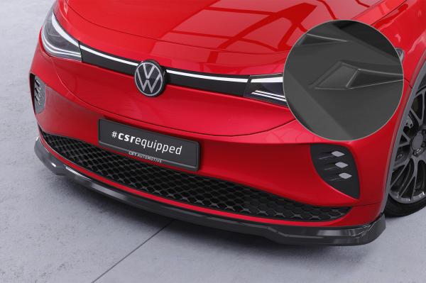 CSR Frontspoiler | Cup-Spoilerlippe mit ABE für VW ID.5 GTX CSL815-L Lackierung erforderlich (unlackiert roh)