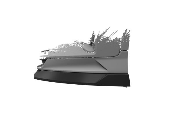 CSR Frontspoiler | Cup-Spoilerlippe mit ABE für Polestar 2 CSL822-G Glossy schwarz Hochglanz (keine Lackierung erforderlich)