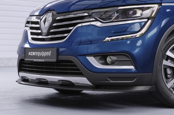 CSR Frontspoiler | Cup-Spoilerlippe mit ABE für Renault Koleos (2. Gen) CSL823-G Glossy schwarz Hochglanz (keine Lackierung erforderlich)