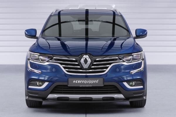CSR Frontspoiler | Cup-Spoilerlippe mit ABE für Renault Koleos (2. Gen) CSL823-G Glossy schwarz Hochglanz (keine Lackierung erforderlich)