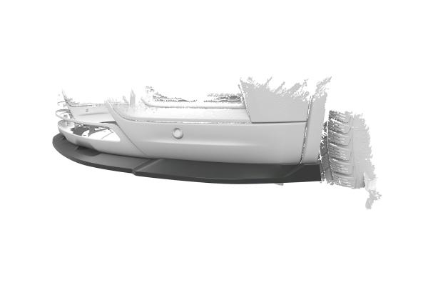 CSR Frontspoiler | Cup-Spoilerlippe mit ABE für Renault Koleos (2. Gen) CSL823-G Glossy schwarz Hochglanz (keine Lackierung erforderlich)