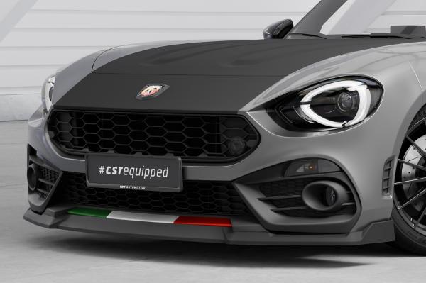CSR Frontspoiler | Cup-Spoilerlippe mit ABE für Fiat Abarth 124 Spider CSL824-L Lackierung erforderlich (unlackiert roh)