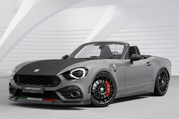 CSR Frontspoiler | Cup-Spoilerlippe mit ABE für Fiat Abarth 124 Spider CSL824-L Lackierung erforderlich (unlackiert roh)