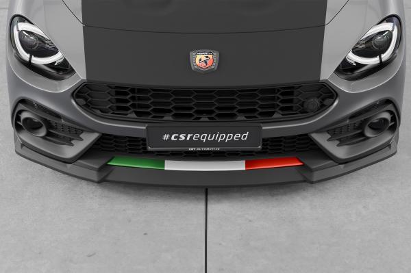 CSR Frontspoiler | Cup-Spoilerlippe mit ABE für Fiat Abarth 124 Spider CSL824-L Lackierung erforderlich (unlackiert roh)