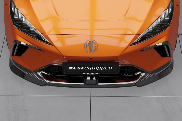 CSR Frontspoiler | Cup-Spoilerlippe mit ABE für MG Mulan / 4 CSL826-G Glossy schwarz Hochglanz (keine Lackierung erforderlich)