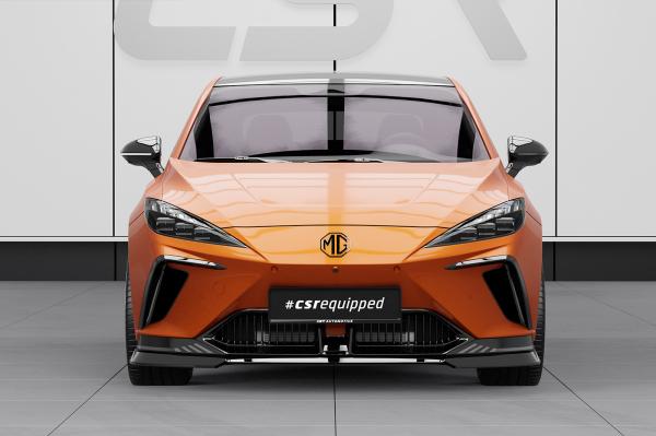 CSR Frontspoiler | Cup-Spoilerlippe mit ABE für MG Mulan / 4 CSL826-G Glossy schwarz Hochglanz (keine Lackierung erforderlich)