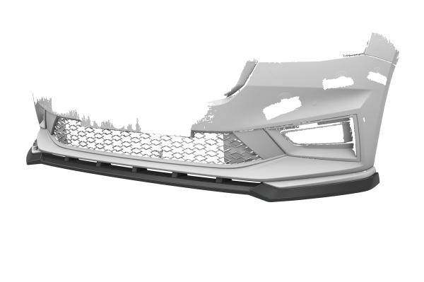 CSR Frontspoiler | Cup-Spoilerlippe mit ABE für Skoda Fabia 4 Monte Carlo CSL829-G Glossy schwarz Hochglanz (keine Lackierung erforderlich)