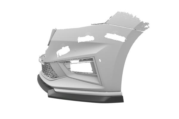 CSR Frontspoiler | Cup-Spoilerlippe mit ABE für Skoda Fabia 4 Monte Carlo CSL829-G Glossy schwarz Hochglanz (keine Lackierung erforderlich)