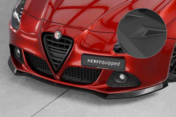 CSR Frontspoiler | Cup-Spoilerlippe mit ABE für Alfa Romeo Giulietta (Typ 940) CSL834-L Lackierung erforderlich (unlackiert roh)
