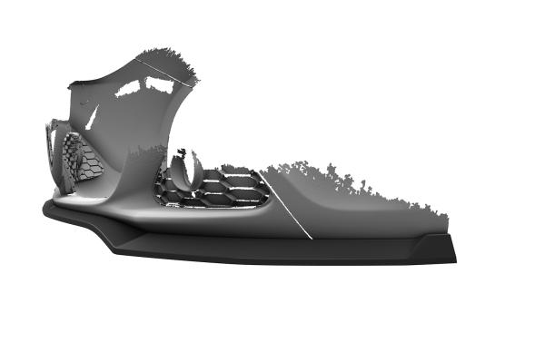 CSR Frontspoiler | Cup-Spoilerlippe mit ABE für Alfa Romeo Giulietta (Typ 940) CSL834-C Carbon Look Hochglanz (keine Lackierung erforderlich)