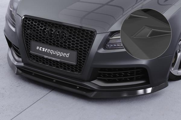 CSR Frontspoiler | Cup-Spoilerlippe mit ABE für Audi RS5 (8T) CSL837-L Lackierung erforderlich (unlackiert roh)