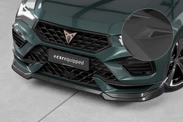 CSR Frontspoiler | Cup-Spoilerlippe mit ABE für Cupra Ateca (Typ 5FP, KH7) CSL842-L Lackierung erforderlich (unlackiert roh)