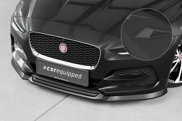 CSR Frontspoiler | Cup-Spoilerlippe mit ABE für Jaguar XE (X760) CSL845-S strukturiert schwarz matt (keine Lackierung erforderlich)