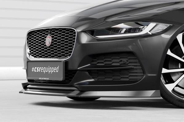 CSR Frontspoiler | Cup-Spoilerlippe mit ABE für Jaguar XE (X760) CSL845-L Lackierung erforderlich (unlackiert roh)