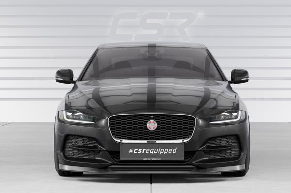 CSR Frontspoiler | Cup-Spoilerlippe mit ABE für Jaguar XE (X760) CSL845-L Lackierung erforderlich (unlackiert roh)