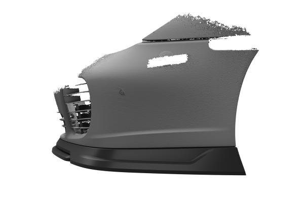 CSR Frontspoiler | Cup-Spoilerlippe mit ABE für Porsche 911/996 CSL852-C Carbon Look Hochglanz (keine Lackierung erforderlich)