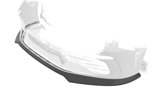 CSR Frontspoiler | Cup-Spoilerlippe mit ABE für Porsche 718 Boxster 982 / 718 Cayman 982 CSL853-L Lackierung erforderlich (unlackiert roh)