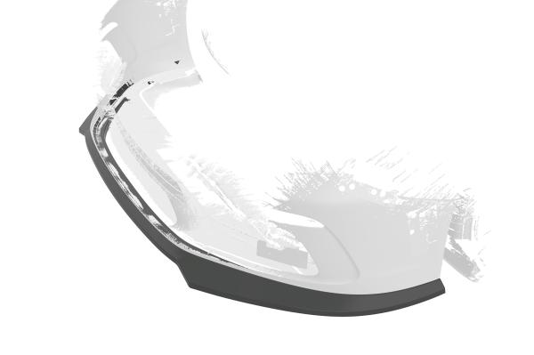 CSR Frontspoiler | Cup-Spoilerlippe mit ABE für Porsche 718 Boxster 982 / 718 Cayman 982 CSL853-L Lackierung erforderlich (unlackiert roh)