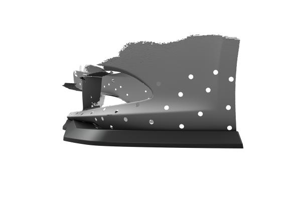 CSR Frontspoiler | Cup-Spoilerlippe mit ABE für BMW 6er E63 / E64 CSL854-G Glossy schwarz Hochglanz (keine Lackierung erforderlich)