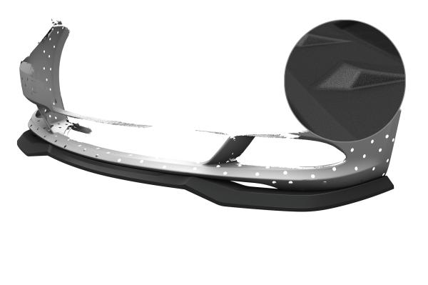 CSR Frontspoiler | Cup-Spoilerlippe mit ABE für BMW 6er E63 / E64 CSL854-S strukturiert schwarz matt (keine Lackierung erforderlich)